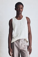 Regular-Fit Rib-Knit Tank Top