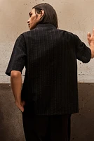 Regular-Fit Textured Resort Shirt