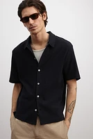 Chemise Coupe Classique en jersey manches courtes