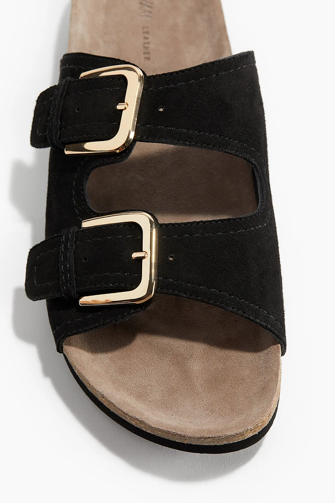 Suede Sandals