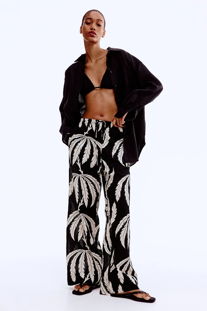 Cotton Drawstring Pants