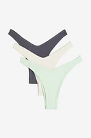 3-pack Microfiber Brazilian Briefs