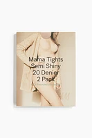 MAMA 2-pack Tights 20 Denier