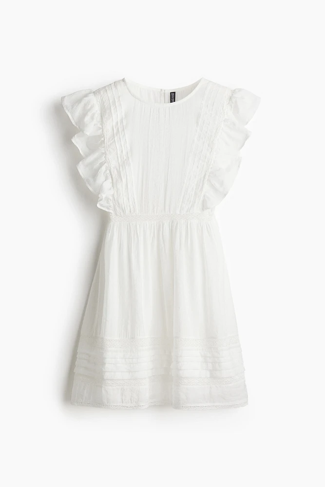 Dress with Pintucks