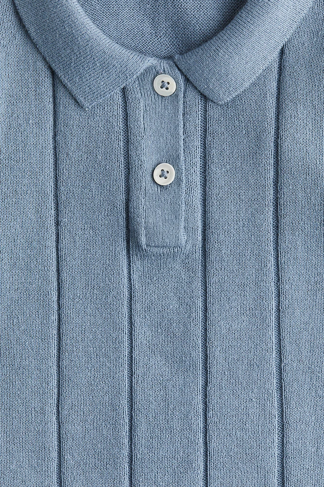Knit Polo Shirt