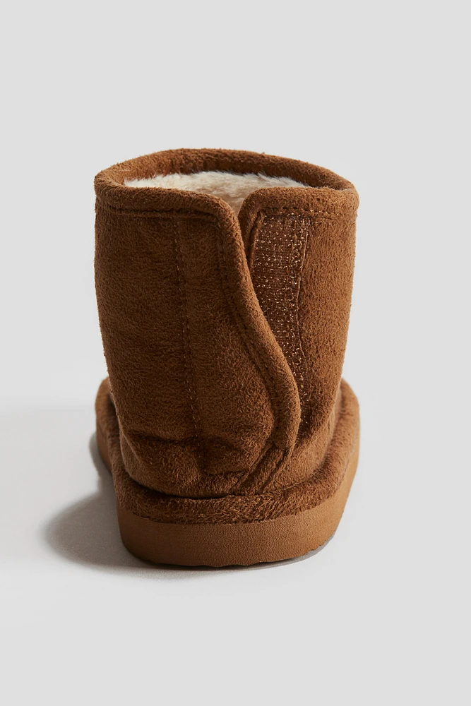 Fluffy-Lined Boots