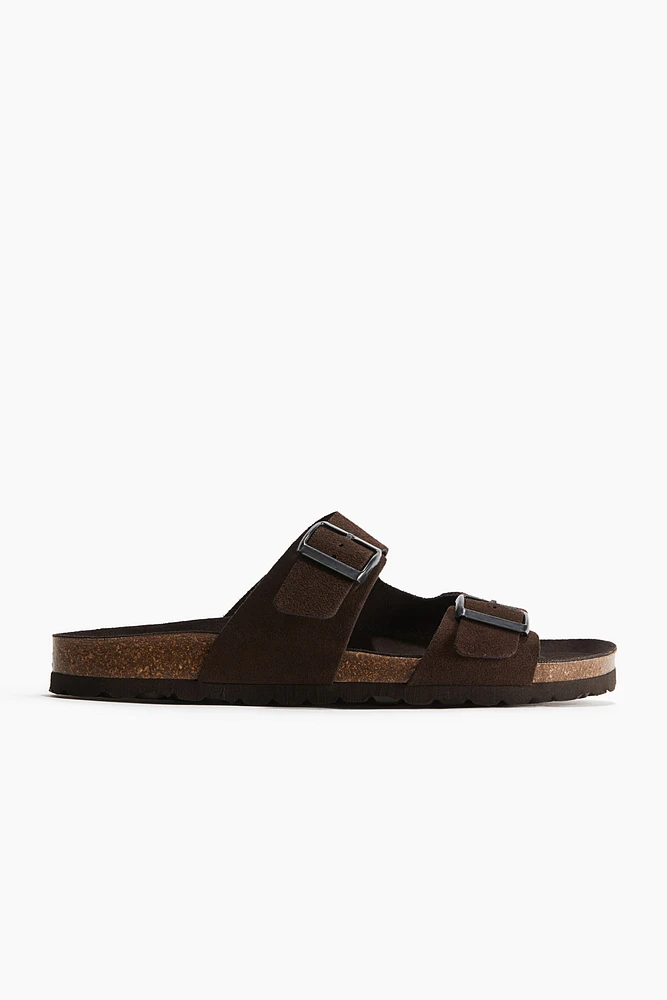 Sandales en cuir