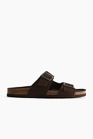 Sandales en cuir