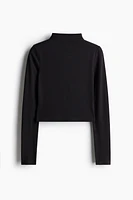 Mock Turtleneck Top