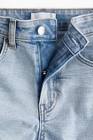 Skinny High Denim Shorts