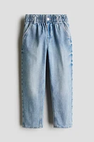 Relaxed Paper Bag Jeans