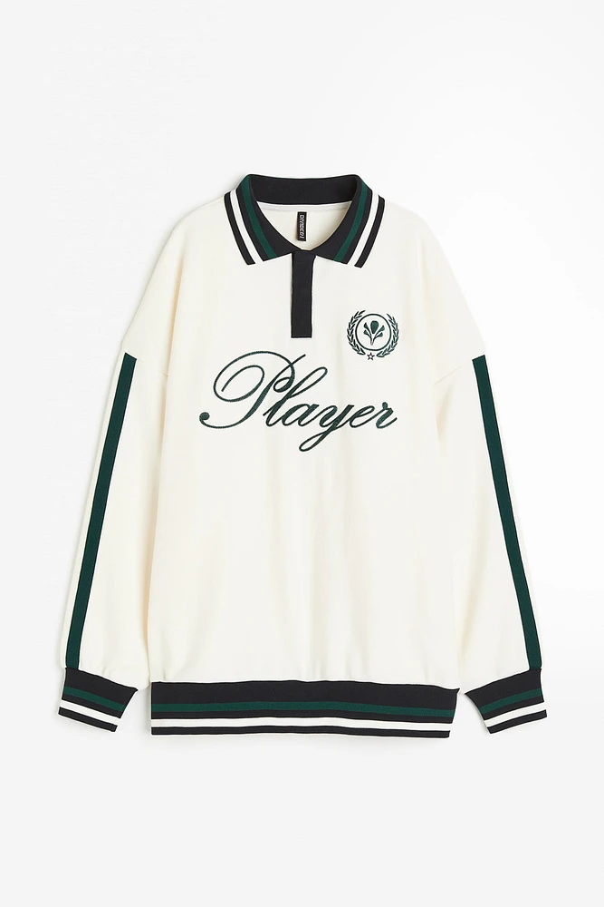 Embroidered Rugby Shirt