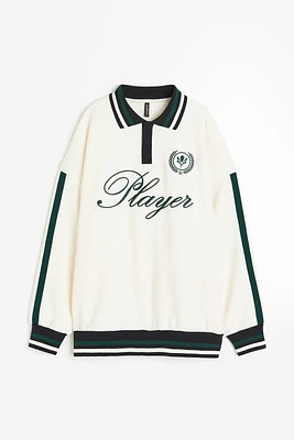 Embroidered Rugby Shirt