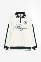 Embroidered Rugby Shirt