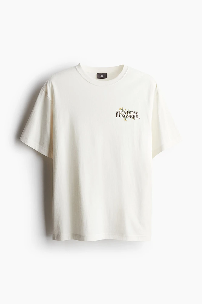 T-shirt imprimé Coupe Flottante