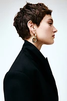 Chunky Hoop Earrings