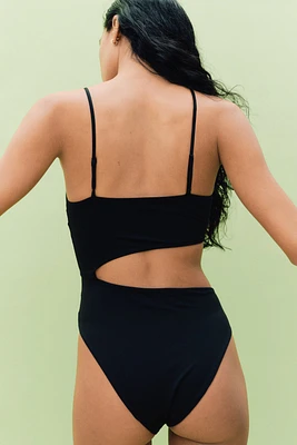 High-Leg Cutout Swimsuit