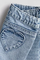 Heart-pocket Jeans