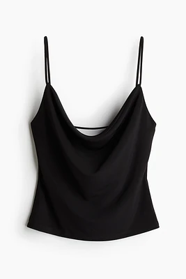 Cowl-neck Camisole Top