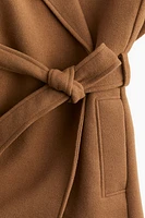 Tie Belt Coat