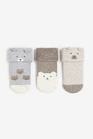 3-pack Terry Socks