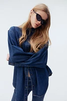 Oversized Denim Shirt