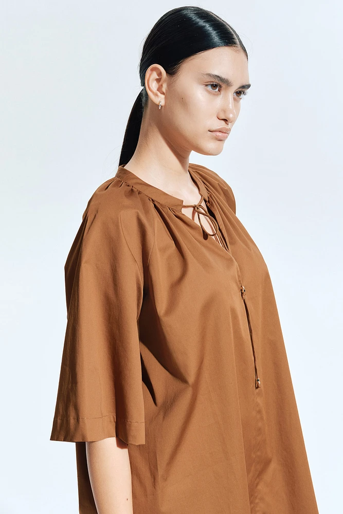 A-Line Cotton Dress