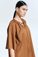 A-Line Cotton Dress