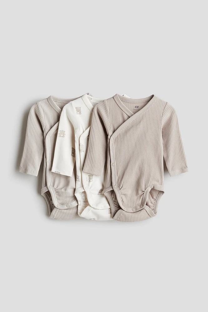3-pack Wrapover Bodysuits