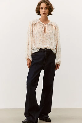 Blouse volantée