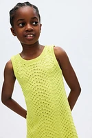 Robe texturée en coton