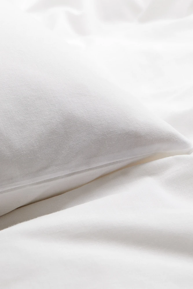 Parure de couette lit simple en coton