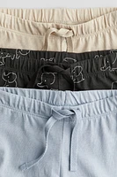 3-pack Cotton Jersey Joggers