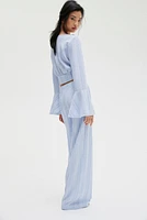 Lace Jersey Pants