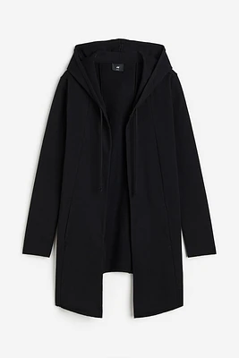 Long Hooded Cardigan