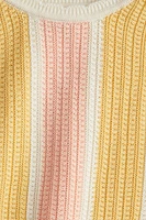 Robe texturée en coton