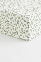 Patterned Cotton Fitted Sheet