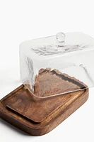 Butter Dish with Glass Cover