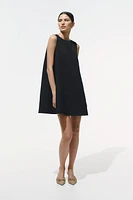 Jacquard-Weave Shift Dress