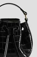 Coated Bucket Bag