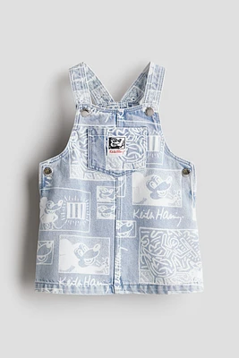 Patterned Overall Dress