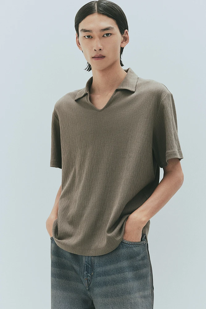 Regular-Fit T-Shirt with Collar