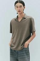 Regular-Fit T-Shirt with Collar