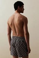 Patterned Swim Shorts