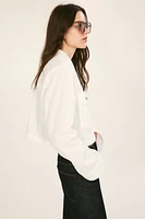 Cropped Cargo Shirt