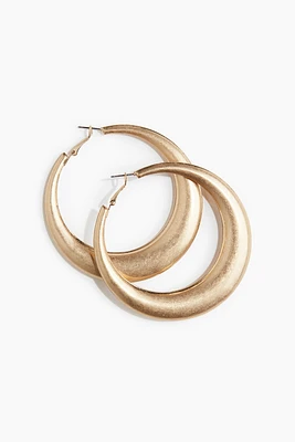 Wide Hoop Earrings