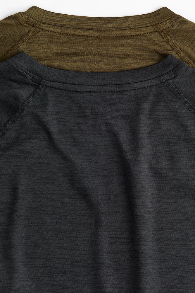 2-Pack Muscle Fit Sports Shirts with DryMove™