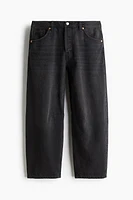 Barrel High Cropped Jeans