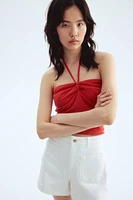 Terry Halterneck Top