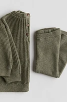 Ensemble 2 pièces en maille de coton